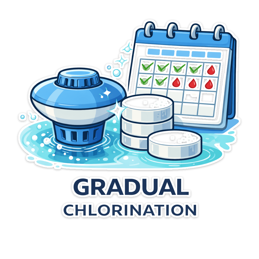 Gradual Chlorination